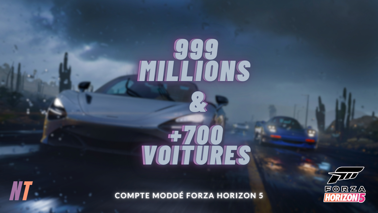 COMPTE ILLIMITÉ - FORZA HORIZON 5