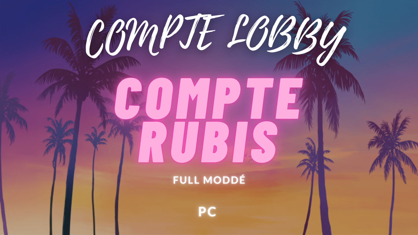 COMPTE RUBIS PC