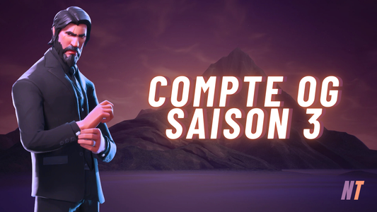 COMPTE OG SAISON 3 - FORTNITE